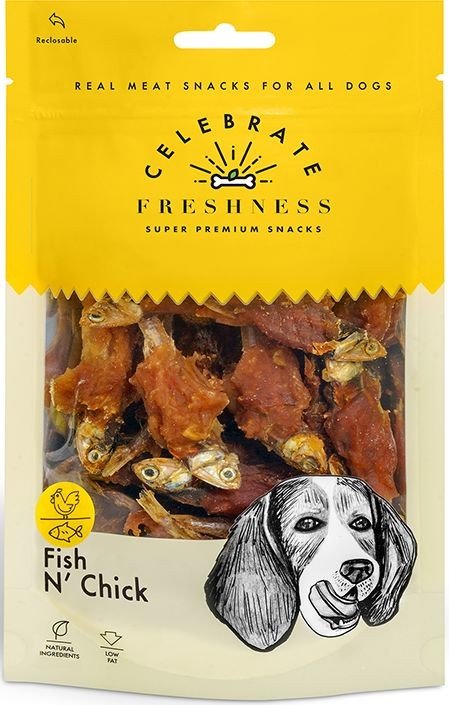 CELEBRATE FRESHNESS SNACK CELEBRATE FRESHNESS ΜΕ ΨΑΡΙ ΚΑΙ ΚΟΤΟΠΟΥΛΟ 100GR