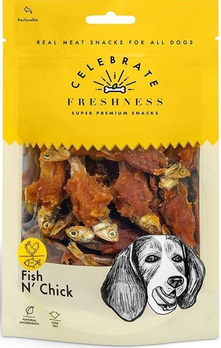 SNACK CELEBRATE FRESHNESS ΜΕ ΨΑΡΙ ΚΑΙ ΚΟΤΟΠΟΥΛΟ 100GR