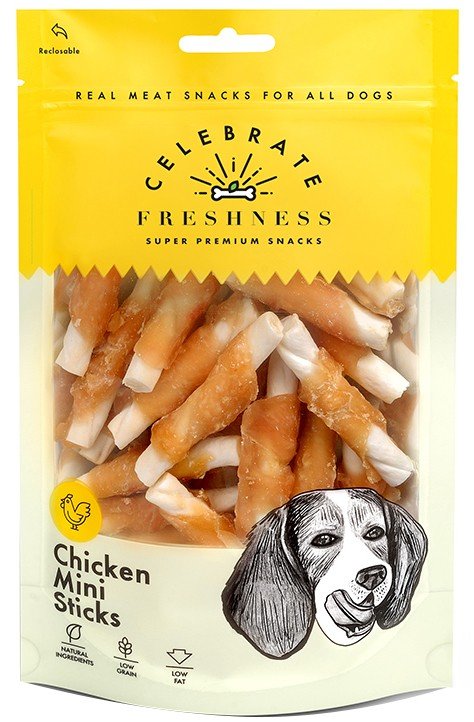 CELEBRATE FRESHNESS SNACK CELEBRATE FRESHNESS CHICKEN MINI STICKS 100GR