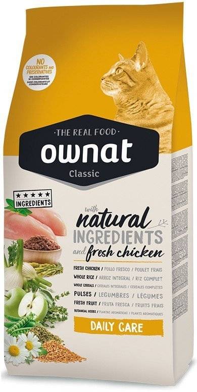 ΤΡΟΦΗ ΓΑΤΑΣ OWNAT CLASSIC DAILY CARE 1.5KG