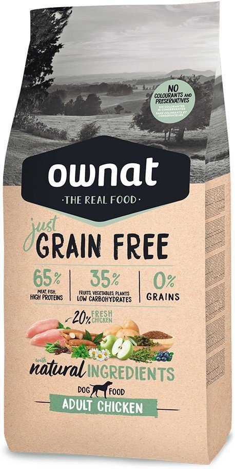 OWNAT ΤΡΟΦΗ ΣΚΥΛΟΥ OWNAT JUST ADULT ΚΟΤΟΠΟΥΛΟ 3KG