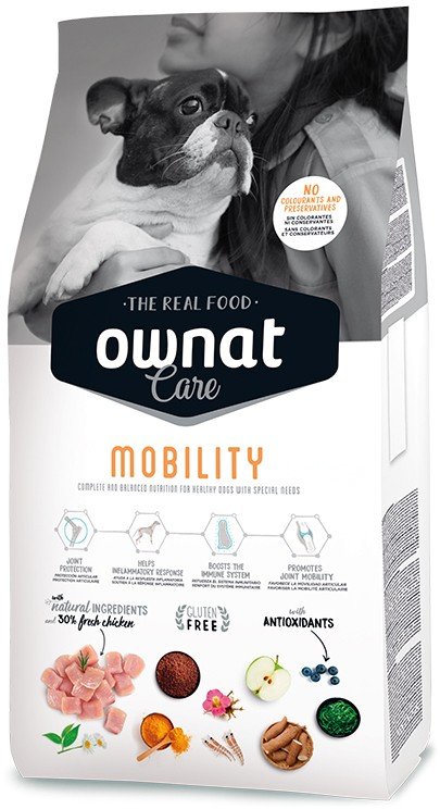 OWNAT ΤΡΟΦΗ ΣΚΥΛΟΥ OWNAT CARE MOBILITY 10KG