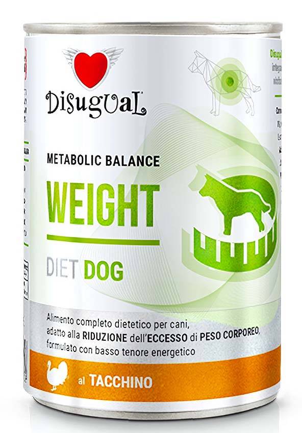 ΚΟΝΣΕΡΒΑ ΣΚΥΛΟΥ DISUGUAL METABOLIC BALANCE WEIGHT ΜΕ ΓΑΛΟΠΟΥΛΑ 400GR