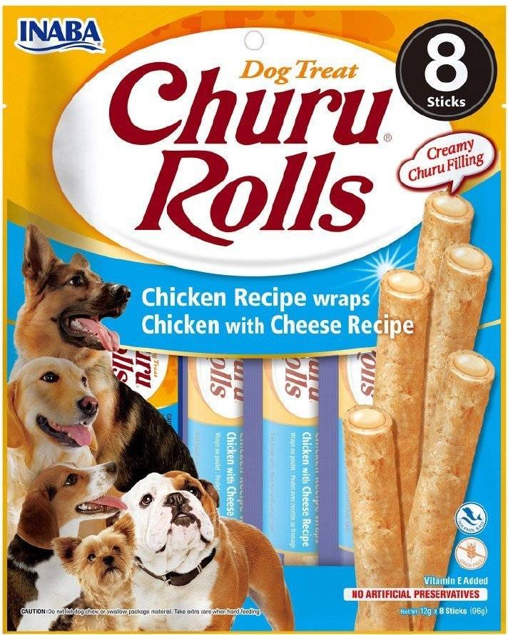 ΛΙΧΟΥΔΙΕΣ CHURU DOG ROLLS ΚΟΤΟΠΟΥΛΟ - ΤΥΡΙ 96GR