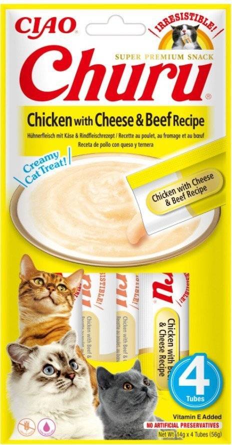 ΛΙΧΟΥΔΙΕΣ CHURU CAT ΤΥΡΙ - ΒΟΔΙΝΟ 56GR
