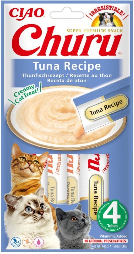 INABA ΛΙΧΟΥΔΙΕΣ CHURU CAT ΤΟΝΟΣ 56GR