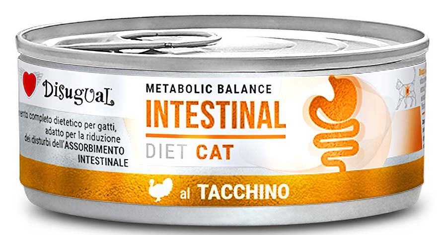 DISUGUAL ΚΟΝΣΕΡΒΑ ΓΑΤΑΣ DISUGUAL METABOLIC BALANCE INTESTINAL ΜΕ ΓΑΛΟΠΟΥΛΑ 85GR