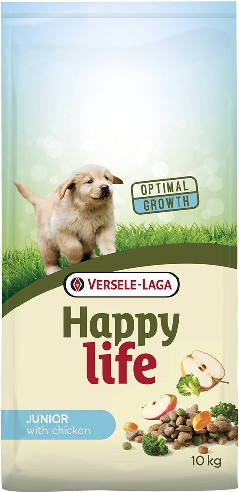 HAPPY LIFE ΤΡΟΦΗ ΣΚΥΛΟΥ HAPPY LIFE JUNIOR ΚΟΤΟΠΟΥΛΟ 10KG
