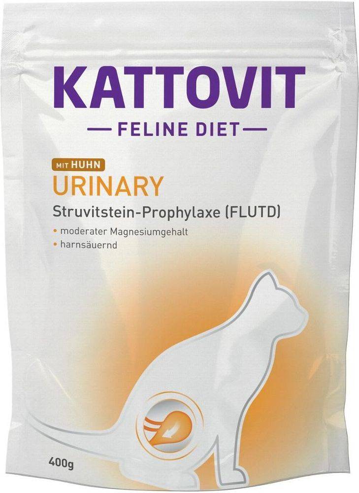 ΤΡΟΦΗ ΓΑΤΑΣ KATTOVIT URINARY ΚΟΤΟΠΟΥΛΟ 400GR
