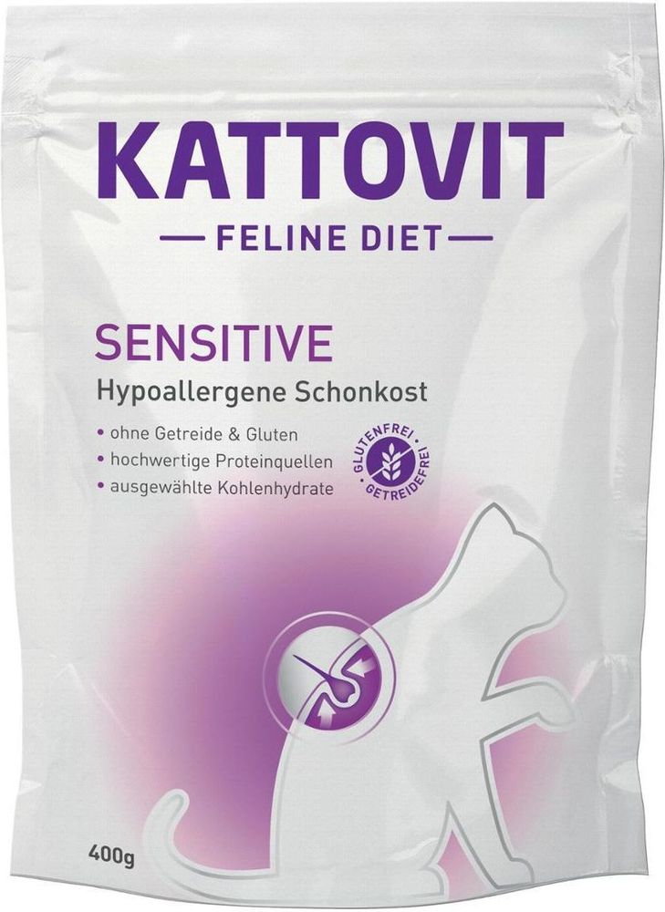 KATTOVIT ΤΡΟΦΗ ΓΑΤΑΣ KATTOVIT SENSITIVE 400GR