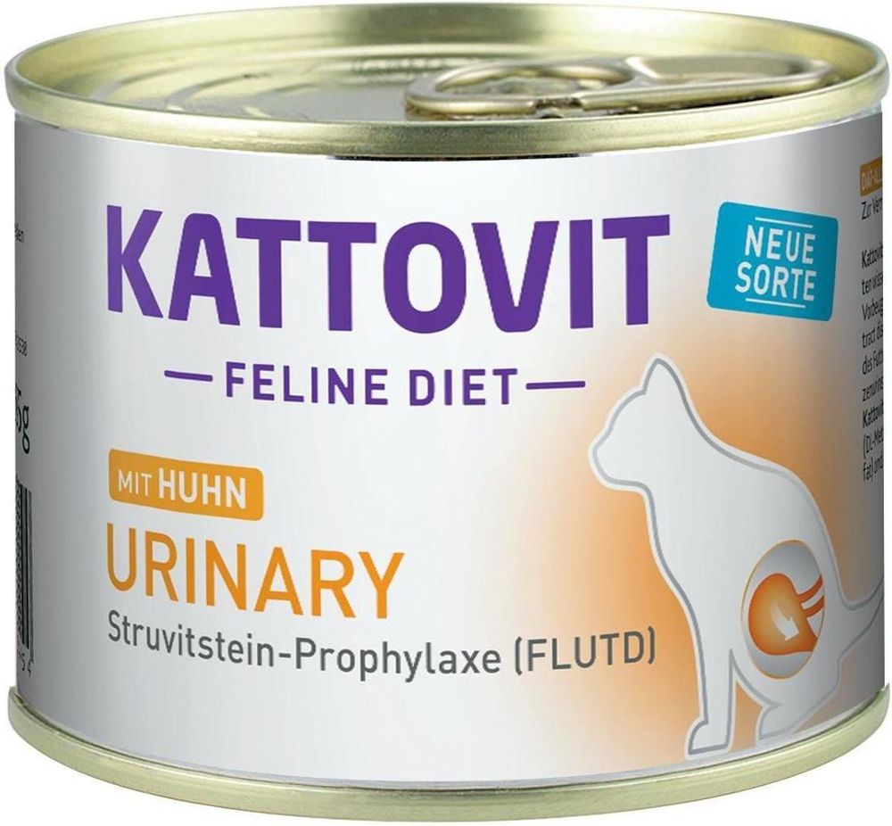 KATTOVIT ΚΟΝΣΕΡΒΑ ΓΑΤΑΣ KATTOVIT URINARY ΚΟΤΟΠΟΥΛΟ 185GR