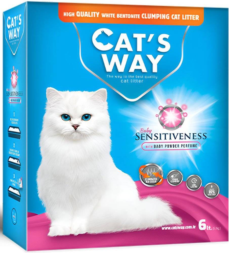 ΑΜΜΟΣ ΓΑΤΑΣ CAT'S WAY BOX BABY POWDER 10L