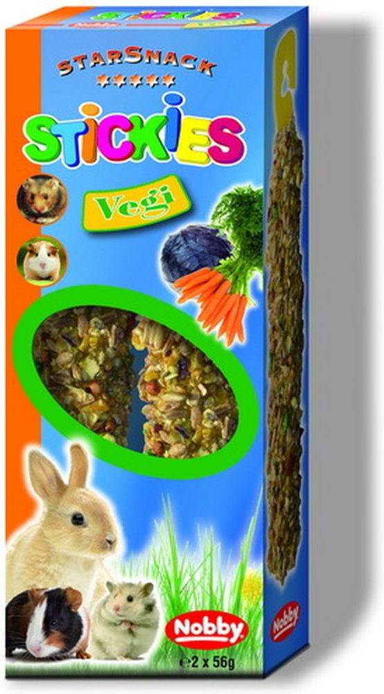ΜΠΑΣΤΟΥΝΑΚΙΑ NOBBY BUNNY STICS ΜΕ ΛΑΧΑΝΙΚΑ (2X56GR)