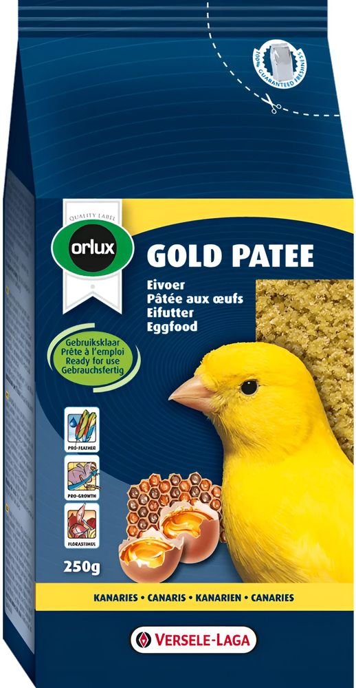 ORLUX ΑΥΓΟΤΡΟΦΗ ORLUX ΚΙΤΡΙΝΗ PATE (250GR)