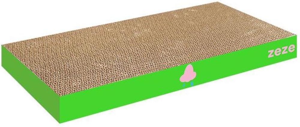 ZEZELIFE ΝΥΧΟΔΡΟΜΙΟ ZEZE SCRATCHING BOARD GREEN (44X22X4CM)