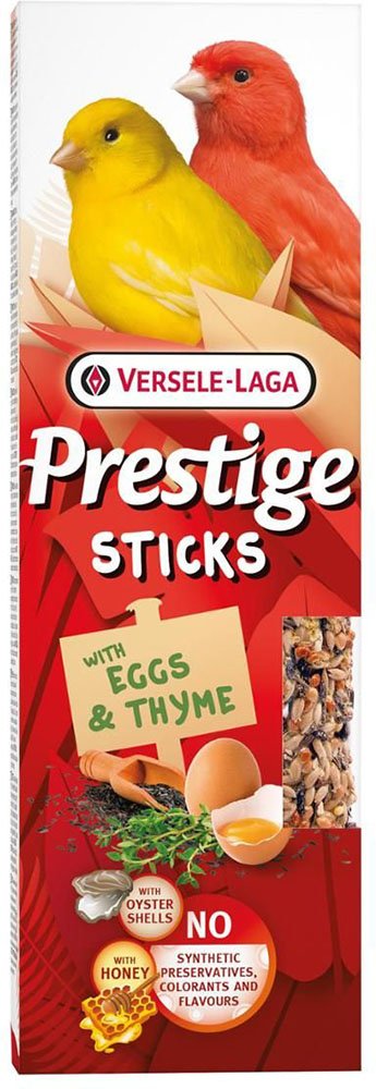 PRESTIGE STICKS ΓΙΑ ΚΑΝΑΡΙΝΙΑ PRESTIGE EGGS - THYME (2ΤΜΧ X 30G)