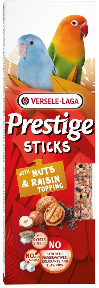 PRESTIGE STICKS PRESTIGE NUTS - RAISIN TOPPIN (2ΤΜΧ X 30G)