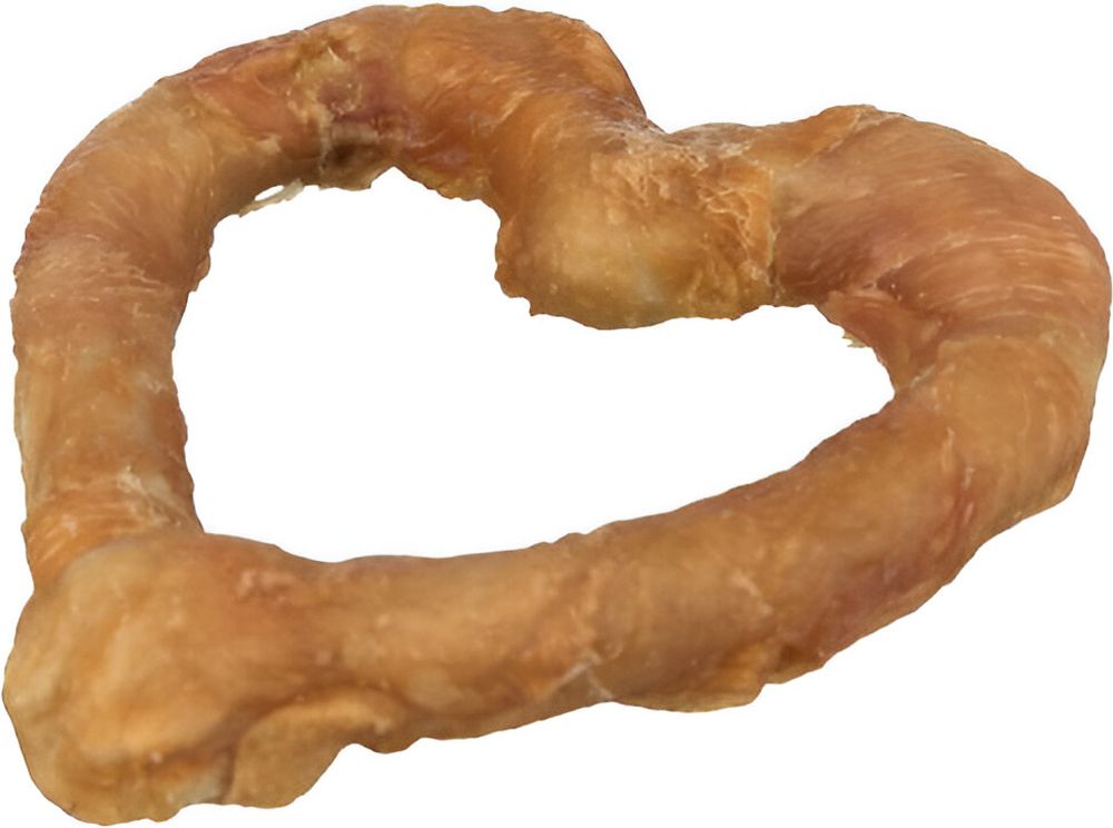 TRIXIE ΚΟΚΑΛΟ ΤΡΙΧΙΕ ΚΑΡΔΙΑ DENTA FUN ΜΕ ΚΟΤΟΠΟΥΛΟ (14CM / 125GR)