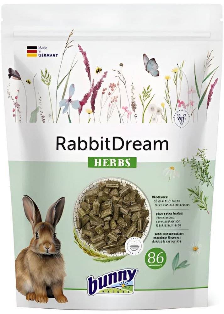 ΤΡΟΦΗ BUNNY NATURE RABBITDREAM HEARBS (600GR)