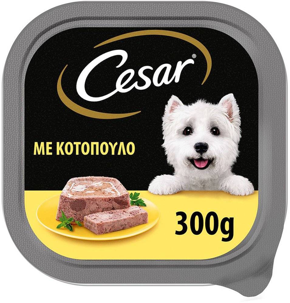 ΚΟΝΣΕΡΒΑ ΣΚΥΛΟΥ CESAR ΚΟΤΟΠΟΥΛΟ (300GR)