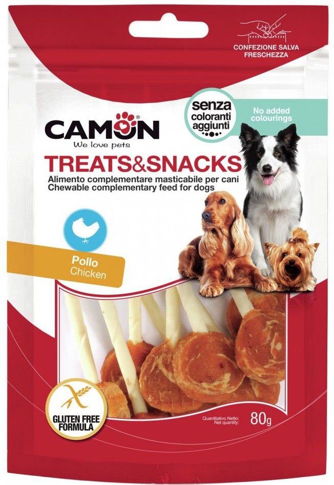 CAMON SNACK CAMON CHICKEN LOLLIPOP (80GR)