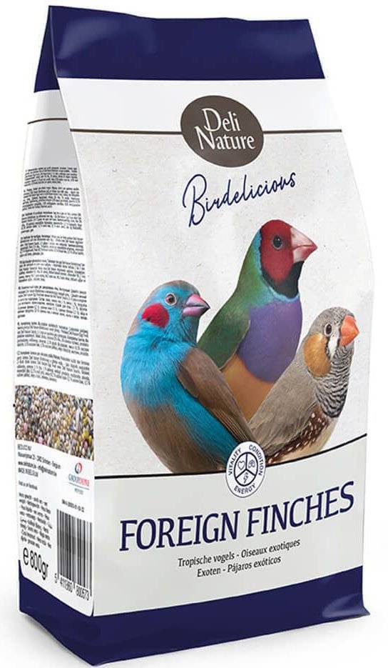 ΤΡΟΦΗ DELI NATURE BIRDELICIOUS FOREIGN FINCHES (800GR)