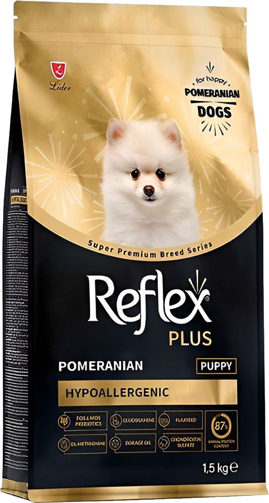 REFLEX PLUS ΤΡΟΦΗ REFLEX PLUS POMERANIAN PUPPPY HYPOALLERGENIC ΚΟΤΟΠΟΥΛΟ (1,5KG)