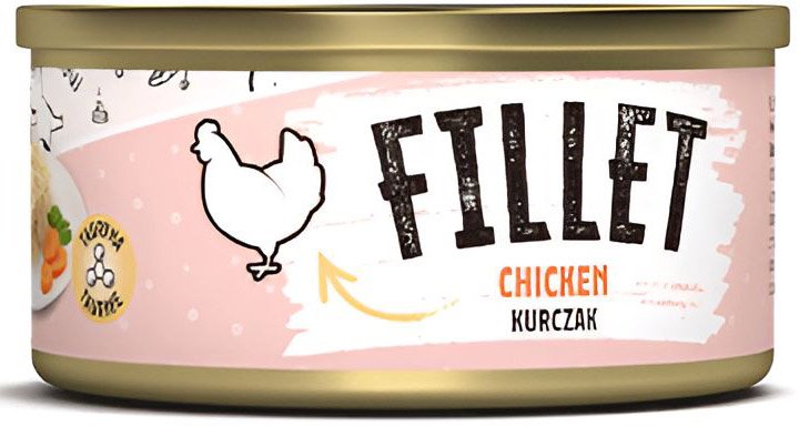 VET EXPERT ΛΙΧΟΥΔΙΑ ΚΟΝΣΕΡΒΑ ΓΑΤΑΣ VET EXPERΤ MR BANDIT FILLET CHICKEN (80GR)