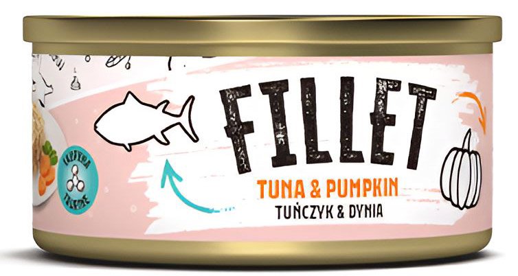 VET EXPERT ΛΙΧΟΥΔΙΑ ΚΟΝΣΕΡΒΑ ΓΑΤΑΣ VET EXPERT MR BANDIT FILLET TUNA WITH PUMPKIN (80GR)