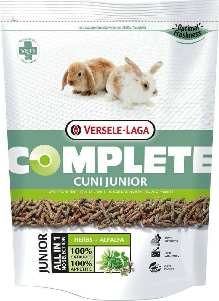 ΤΡΟΦΗ ΓΙΑ ΚΟΥΝΕΛΙΑ VERSELE LAGA COMPLETE CUNI JUNIOR (500GR)