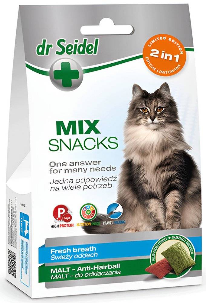 ΛΙΧΟΥΔΙΕΣ DR SEIDEL ANTIHAIRBALL - FRESH BREATH (50GR)