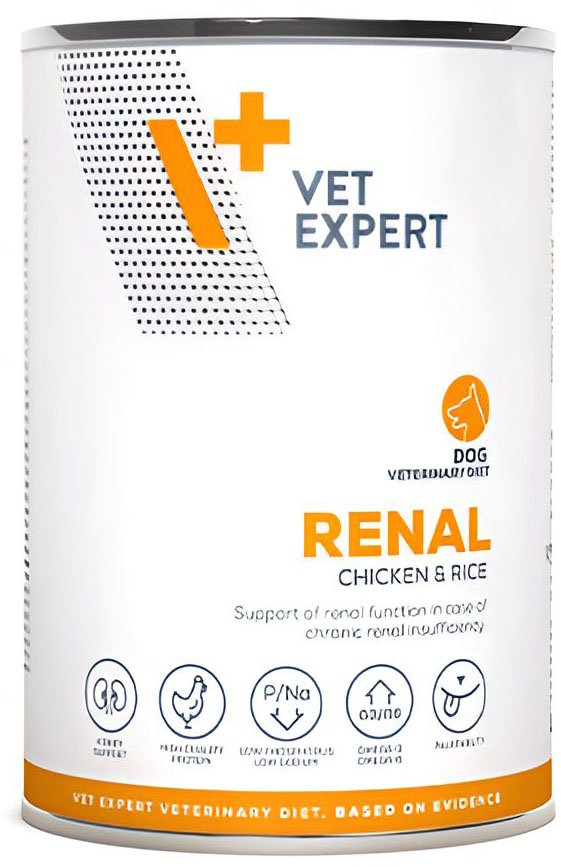 VET EXPERT ΚΟΝΣΕΡΒΑ ΣΚΥΛΟΥ VET EXPERT RENAL DOG (400GR)