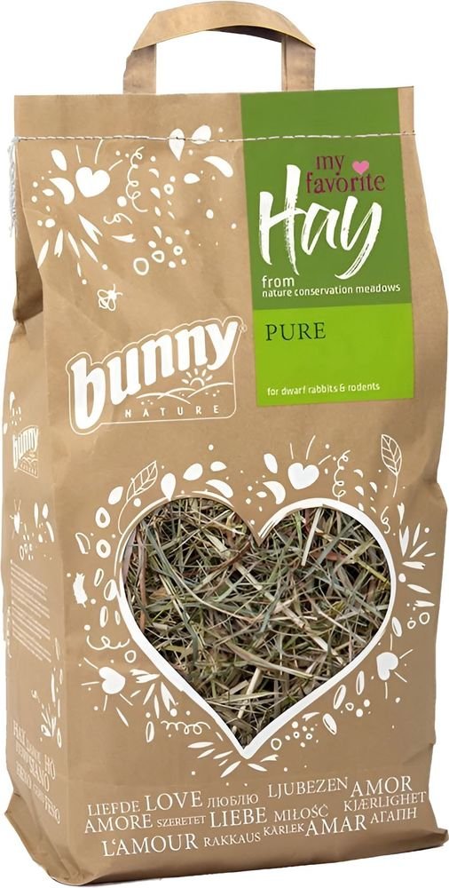 BUNNY NATURE ΧΟΡΤΟ ΤΡΩΚΤΙΚΩΝ BUNNY NATURE ΠΡΟΣΤΑΤΕΥΟΜΕΝΩΝ ΛΕΙΒΑΔΙΩΝ (100GR)