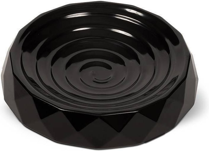 GLEE ΜΠΟΛ GLEE CAT DISH ROUND DIAMOND ΜΕΛΑΜΙΝΗΣ ΜΑΥΡΟ (160 ML)