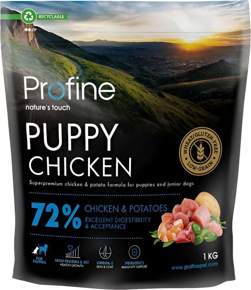 PROFINE ΤΡΟΦΗ PROFINE PUPPY ΚΟΤΟΠΟΥΛΟ - ΠΑΤΑΤΑ (1KG)