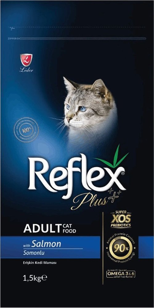 REFLEX PLUS ΤΡΟΦΗ ΓΑΤΑΣ REFLEX PLUS CAT ADULT SALMON (1,5KG)