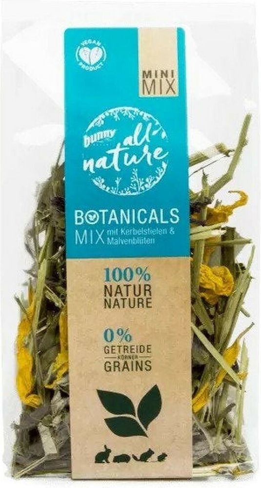 BUNNY NATURE ΧΟΡΤΑ ΤΡΩΚΤΙΚΩΝ BUNNY NATURE MINI MIX ΜΕ ΜΙΣΧΟΥΣ - ΑΝΘΗ ΜΟΛΟΧΑΣ (25GR)