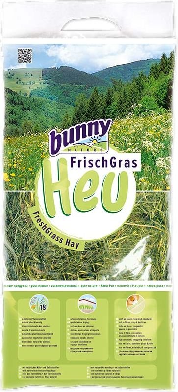 BUNNY NATURE ΧΟΡΤΟ BUNNY FRESHGRASS HAY (3KG)