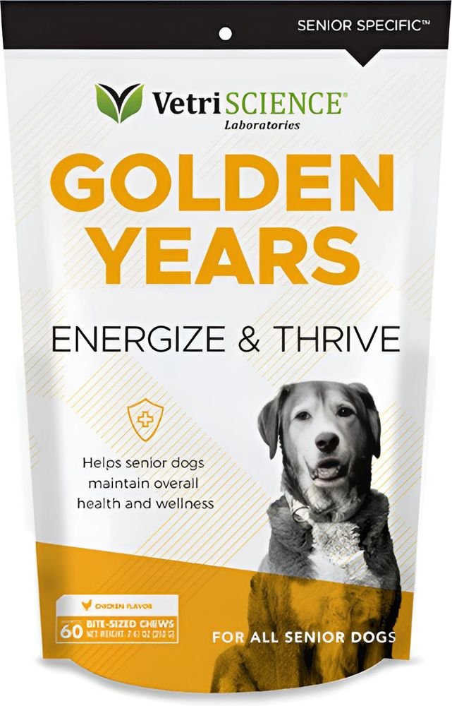 VET EXPERT ΣΥΜΠΛΗΡΩΜΑ ΔΙΑΤΡΟΦΗΣ VETRISCIENCE GOLDEN YEARS ENERGIZE - THRIVE (60ΤΜΧ)