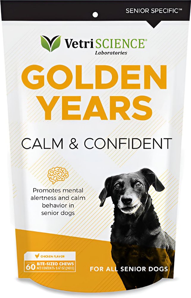 VET EXPERT ΣΥΜΠΛΗΡΩΜΑ ΔΙΑΤΡΟΦΗΣ VETRISCIENCE GOLDEN YEARS CALM - CONFIDENT (60ΤΜΧ)