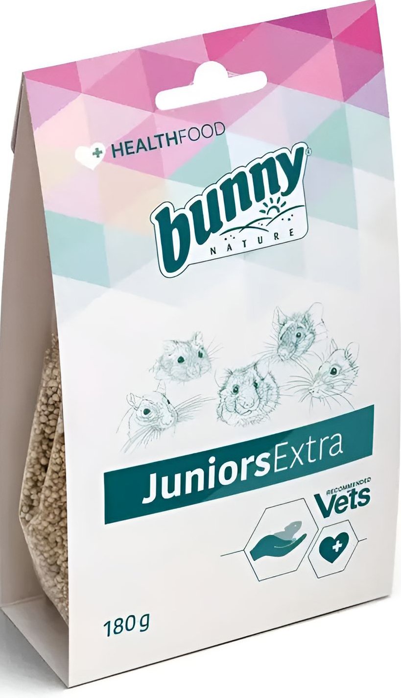 BUNNY NATURE ΣΥΜΠΛΗΡΩΜΑΤΙΚΗ ΤΡΟΦΗ BUNNY NATURE JUNIORSEXTRA (180GR)