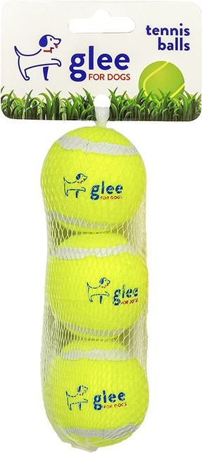 GLEE ΠΑΙΧΝΙΔΙ GLEE TENNIS BALLS ΚΙΤΡΙΝΟ 5CM (3ΤΜΧ)