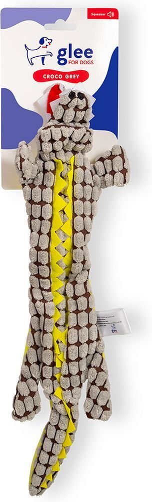 GLEE ΠΑΙΧΝΙΔΙ GLEE CROCO GREY SQUEAKY (45CM)