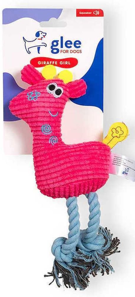 GLEE ΠΑΙΧΝΙΔΙ GLEE GIRAFFE GIRL SQUEAKY (26CM)