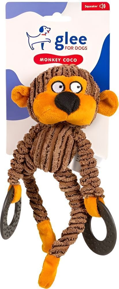 GLEE ΠΑΙΧΝΙΔΙ GLEE MONKEY COCO SQUEAKY (22CM)