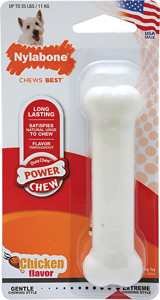NYLABONE ΜΑΣΗΤΙΚΟ ΠΑΙΧΝΙΔΙ NYLABONE EXTREME CHEW CHICKEN S