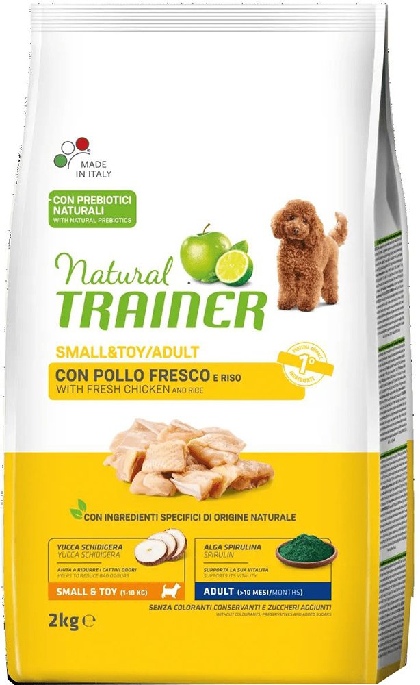 TRAINER ΤΡΟΦΗ ΣΚΥΛΟΥ TRAINER NATURAL MINI ADULT ΚΟΤΟΠΟΥΛΟ (2KG)