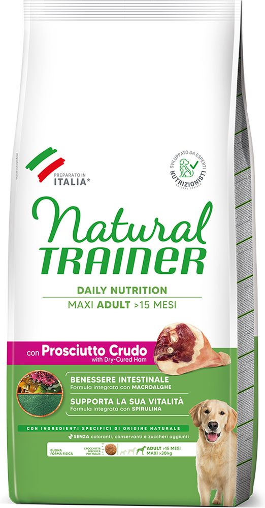 ΤΡΟΦΗ ΣΚΥΛΟΥ TRAINER NATURAL MAXI ADULT ΠΡΟΣΟΥΤΟ (12KG)
