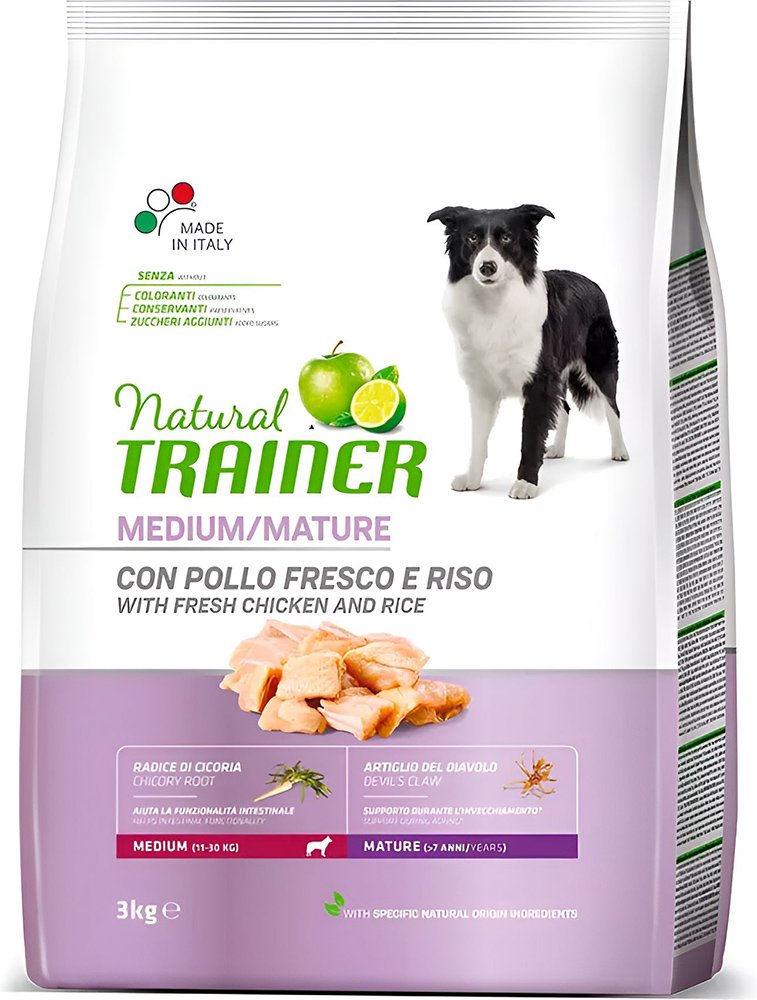 TRAINER ΤΡΟΦΗ ΣΚΥΛΟΥ TRAINER NATURAL MEDIUM MATURITY ΚΟΤΟΠΟΥΛΟ (3KG)