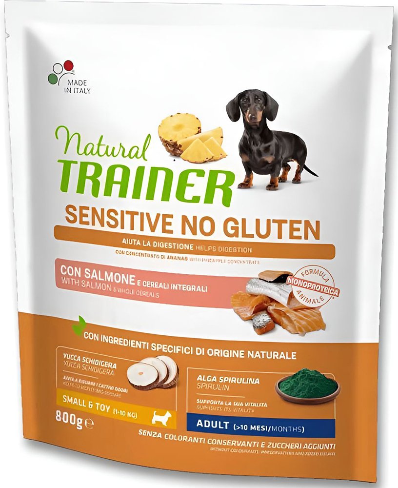 TRAINER ΤΡΟΦΗ ΣΚΥΛΟΥ TRAINER SENSITIVE ADULT ΜΙΝΙ ΣΟΛΩΜΟΣ (800GR)